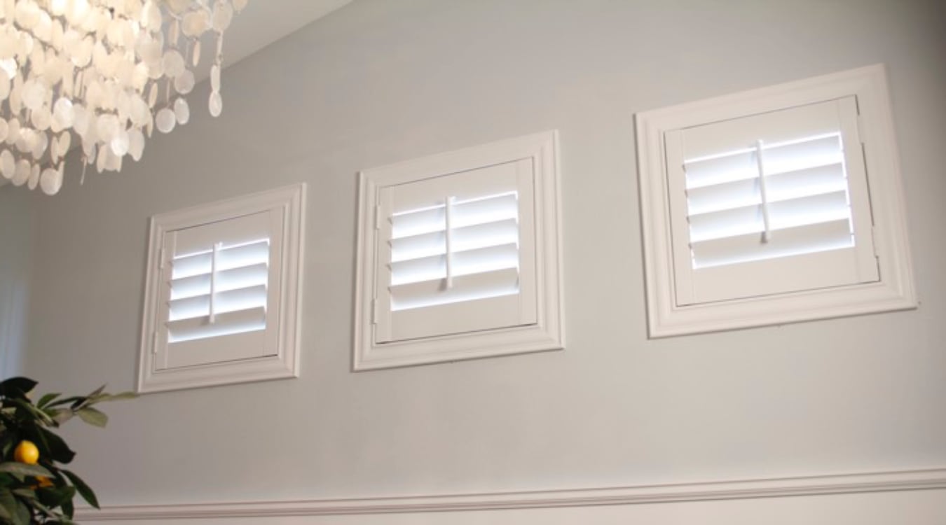 Indianapolis small window shutters